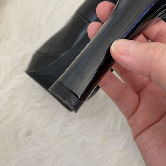 Christian Siriano Patent MaryJane Peep Toe Platform Heels - Picture 8 of 10